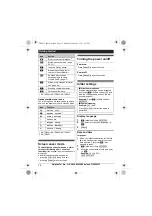 Предварительный просмотр 16 страницы Panasonic KX-TG8051E Operating Instructions Manual