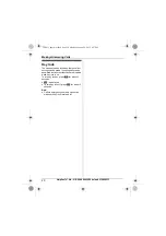 Предварительный просмотр 20 страницы Panasonic KX-TG8051E Operating Instructions Manual