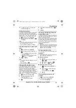 Предварительный просмотр 29 страницы Panasonic KX-TG8051E Operating Instructions Manual