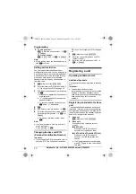 Предварительный просмотр 30 страницы Panasonic KX-TG8051E Operating Instructions Manual