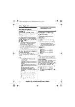 Предварительный просмотр 34 страницы Panasonic KX-TG8051E Operating Instructions Manual