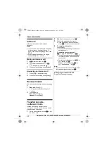 Предварительный просмотр 40 страницы Panasonic KX-TG8051E Operating Instructions Manual