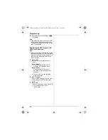 Preview for 34 page of Panasonic KX-TG8051FX Operating Instructions Manual