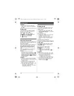 Предварительный просмотр 16 страницы Panasonic KX-TG8051PD Operating Instructions Manual