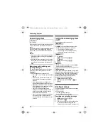 Предварительный просмотр 36 страницы Panasonic KX-TG8051PD Operating Instructions Manual