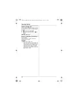 Предварительный просмотр 40 страницы Panasonic KX-TG8051PD Operating Instructions Manual