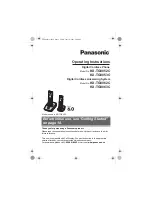 Предварительный просмотр 1 страницы Panasonic KX-TG8052C Operating Instructions Manual