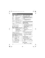 Предварительный просмотр 14 страницы Panasonic KX-TG8052C Operating Instructions Manual