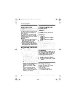 Предварительный просмотр 32 страницы Panasonic KX-TG8052C Operating Instructions Manual