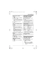 Предварительный просмотр 33 страницы Panasonic KX-TG8052C Operating Instructions Manual