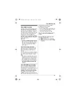 Предварительный просмотр 37 страницы Panasonic KX-TG8052C Operating Instructions Manual