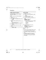 Preview for 12 page of Panasonic KX-TG8070E Operating Instructions Manual