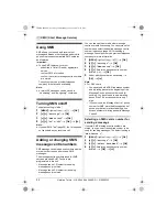 Preview for 20 page of Panasonic KX-TG8070E Operating Instructions Manual