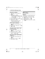 Preview for 22 page of Panasonic KX-TG8070E Operating Instructions Manual