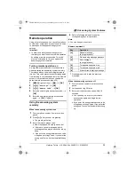 Preview for 25 page of Panasonic KX-TG8070E Operating Instructions Manual