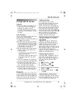 Preview for 25 page of Panasonic KX-TG8100 Operating Instructions Manual