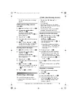 Preview for 29 page of Panasonic KX-TG8100 Operating Instructions Manual