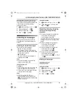 Preview for 33 page of Panasonic KX-TG8100 Operating Instructions Manual