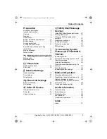 Preview for 3 page of Panasonic KX-TG8100E Operating Instructions Manual