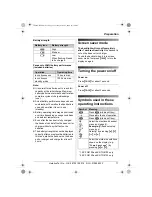 Preview for 11 page of Panasonic KX-TG8100E Operating Instructions Manual