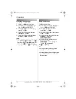 Preview for 12 page of Panasonic KX-TG8100E Operating Instructions Manual