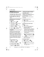 Preview for 16 page of Panasonic KX-TG8100E Operating Instructions Manual