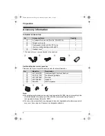 Preview for 4 page of Panasonic KX-TG8100FX Operating Instructions Manual