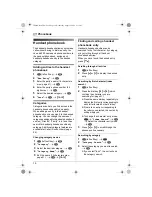 Preview for 16 page of Panasonic KX-TG8100FX Operating Instructions Manual