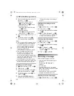 Preview for 28 page of Panasonic KX-TG8100FX Operating Instructions Manual