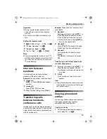 Preview for 39 page of Panasonic KX-TG8100FX Operating Instructions Manual