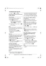 Preview for 14 page of Panasonic KX-TG8102 Operating Instructions Manual