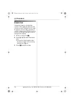 Preview for 18 page of Panasonic KX-TG8102 Operating Instructions Manual