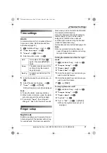 Preview for 21 page of Panasonic KX-TG8102 Operating Instructions Manual