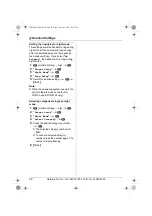 Preview for 22 page of Panasonic KX-TG8102 Operating Instructions Manual