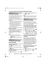 Preview for 32 page of Panasonic KX-TG8102 Operating Instructions Manual