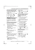 Preview for 33 page of Panasonic KX-TG8102 Operating Instructions Manual