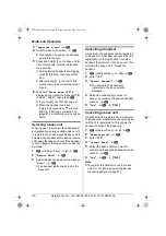 Preview for 38 page of Panasonic KX-TG8102 Operating Instructions Manual