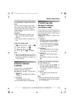 Preview for 39 page of Panasonic KX-TG8102 Operating Instructions Manual