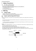 Предварительный просмотр 4 страницы Panasonic KX-TG8107UA Service Manual