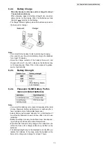 Предварительный просмотр 15 страницы Panasonic KX-TG8107UA Service Manual