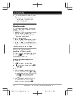 Preview for 18 page of Panasonic KX-TG8151E Operating Instructions Manual