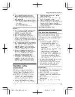 Предварительный просмотр 7 страницы Panasonic KX-TG8151FX Operating Instructions Manual