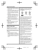 Предварительный просмотр 8 страницы Panasonic KX-TG8151FX Operating Instructions Manual