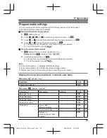 Предварительный просмотр 25 страницы Panasonic KX-TG8151FX Operating Instructions Manual