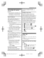 Предварительный просмотр 37 страницы Panasonic KX-TG8151FX Operating Instructions Manual