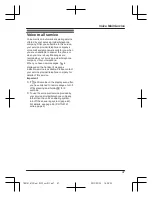 Предварительный просмотр 47 страницы Panasonic KX-TG8151FX Operating Instructions Manual