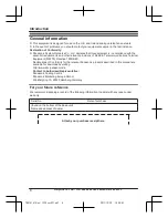 Preview for 6 page of Panasonic KX-TG8161E Operating Instructions Manual