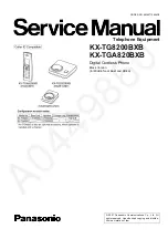 Panasonic KX-TG8200BXB Service Manual preview