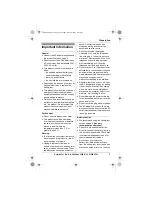 Preview for 5 page of Panasonic KX-TG8200E Operating Instructions Manual