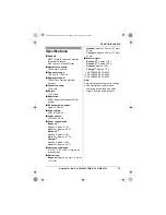 Preview for 53 page of Panasonic KX-TG8200E Operating Instructions Manual